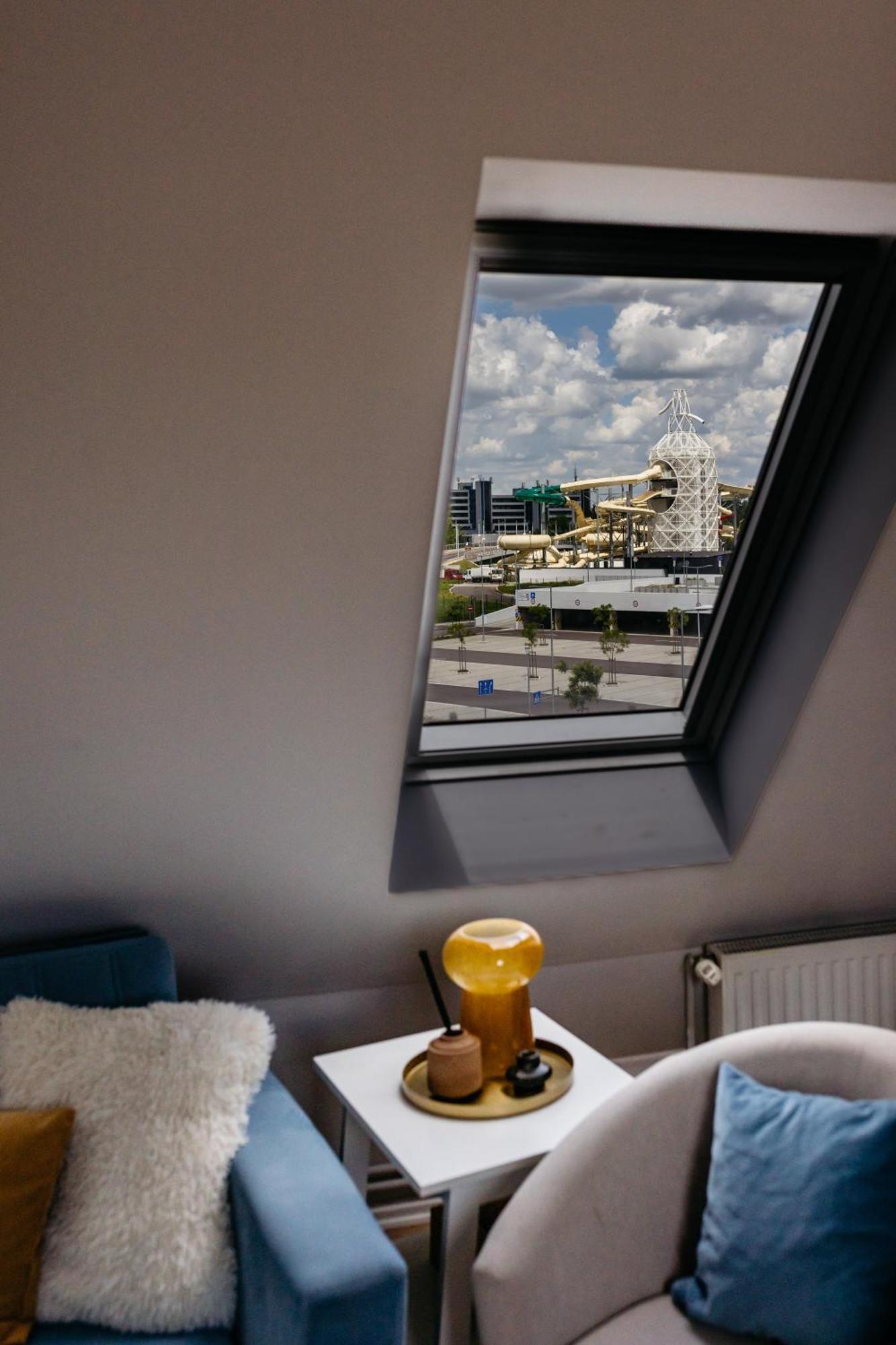 Appartamento Nook With A View - Quelle Győr Esterno foto